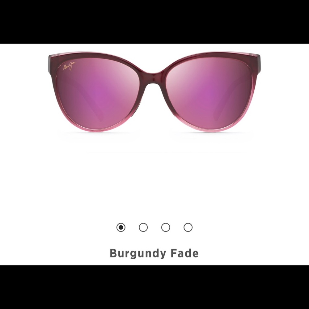 Maui Jim Olu Olu Sunglasses in Burgundy Fade